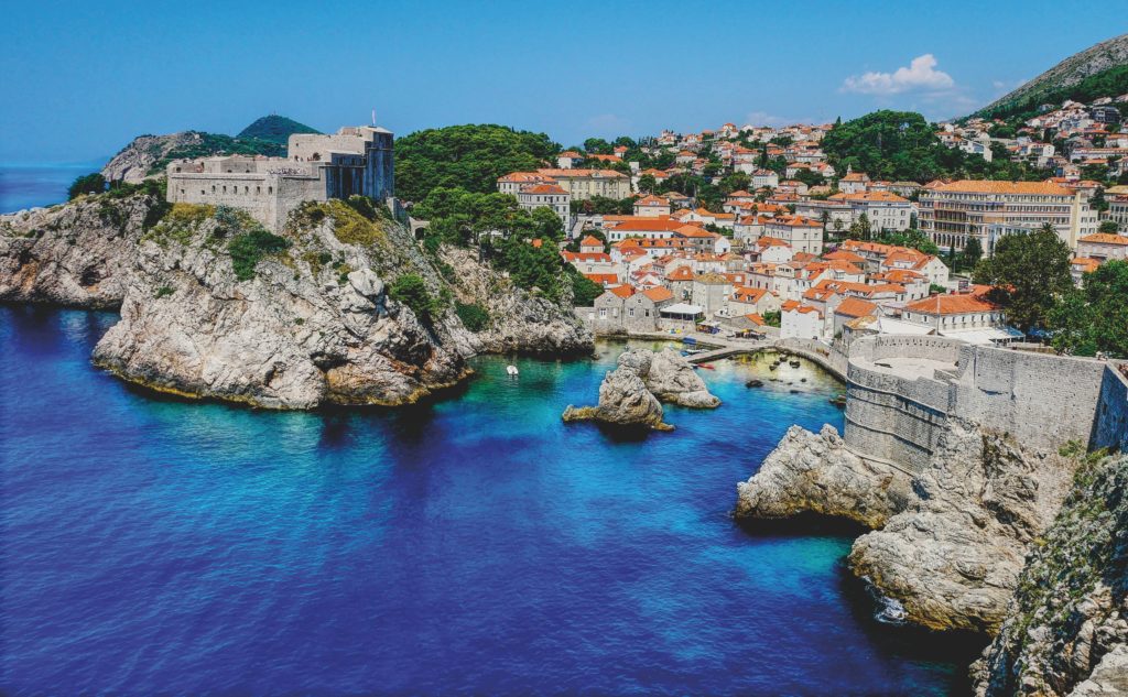 Croatian coastline
