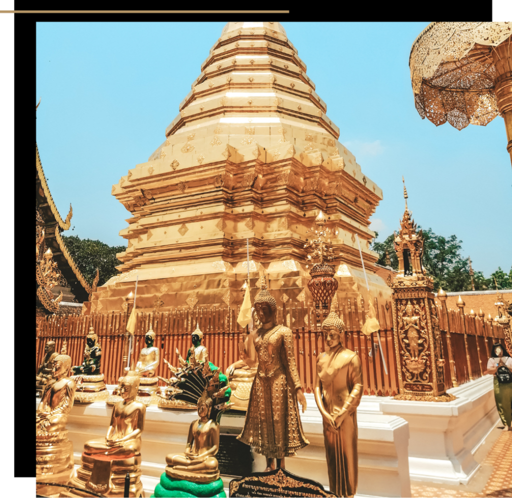 Wat Phra That Doi Suthep in Chiang Mai, Thailand