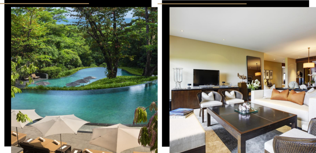 Luxury Capella resort on Sentosa Island, Singapore