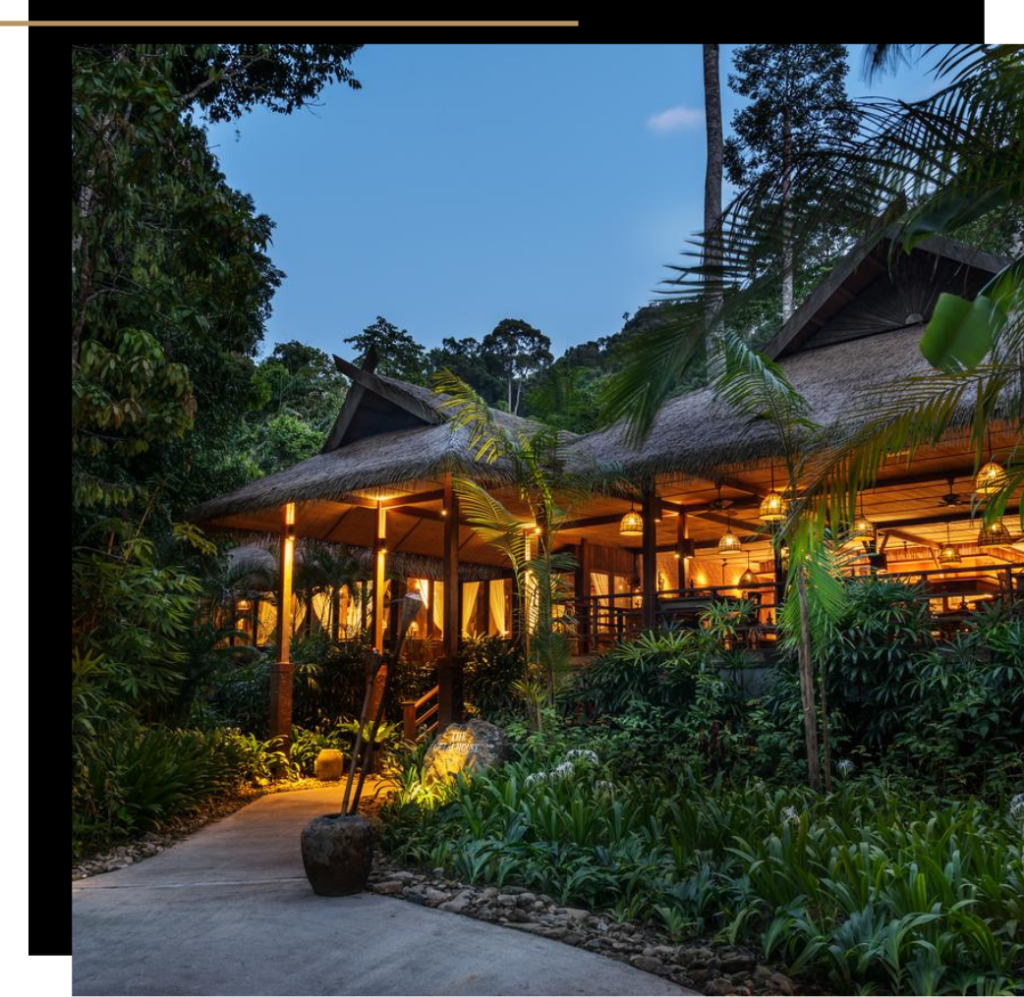 The Gulai House restaurant at the Datai luxury resort in Langkawi, Malaysia