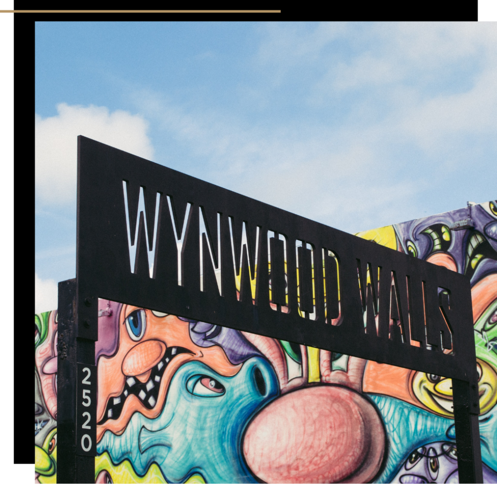 Wynwood Walls sign in Miami, FL