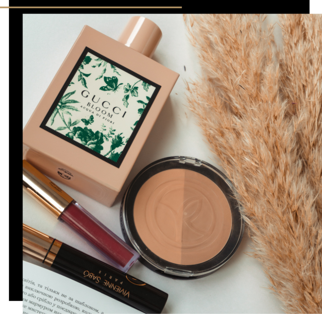 A selection of high-end cosmetics
