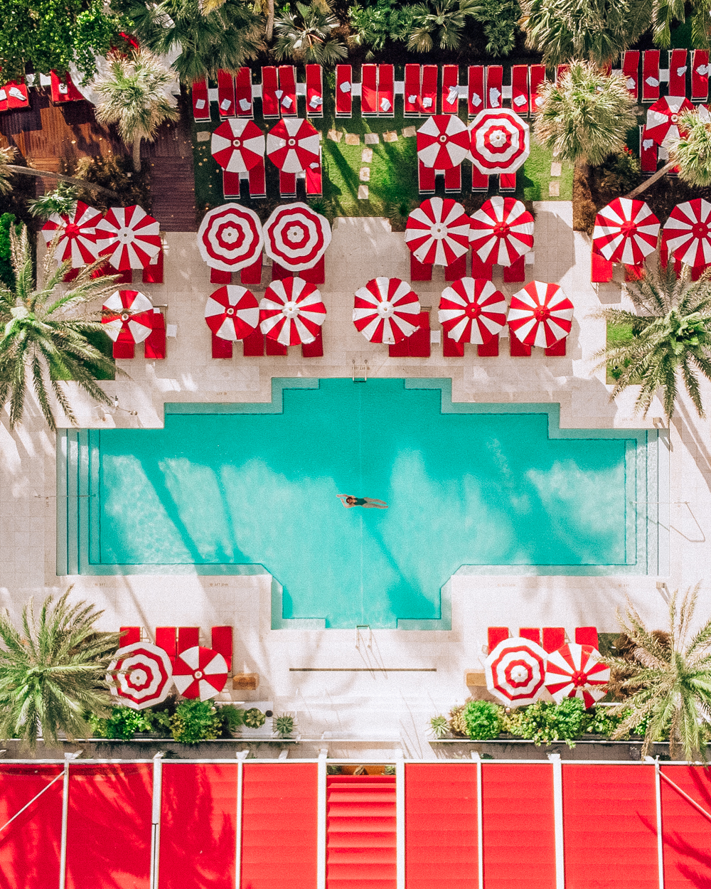 Isabella in the Faena Pool
