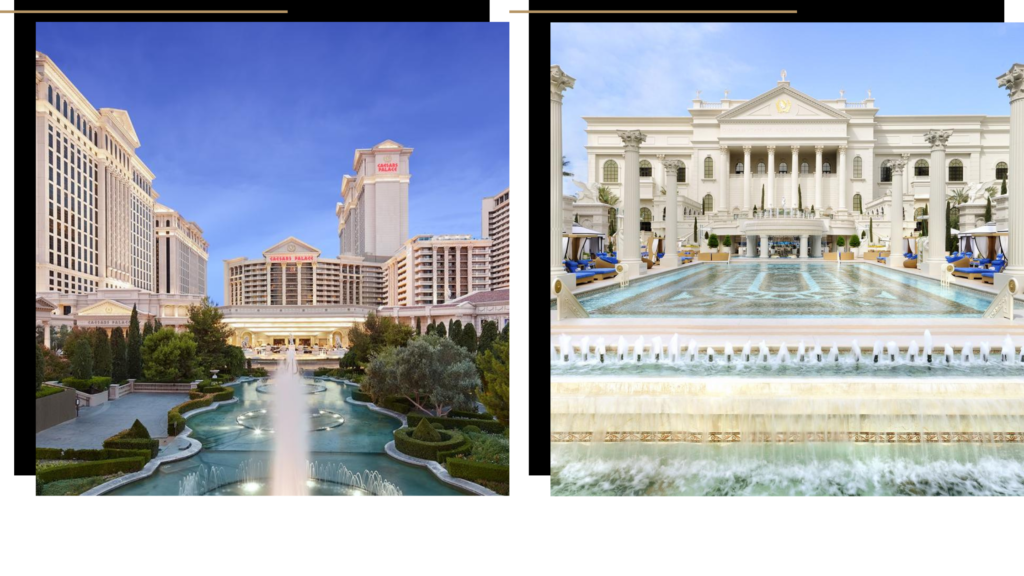 Caesar's Palace, one of the best luxury hotels in Las Vegas