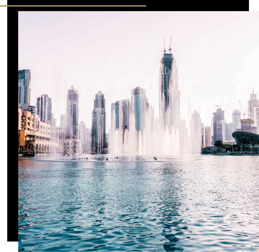 The Dubai fountain, one of the top reasons to visit Dubai 