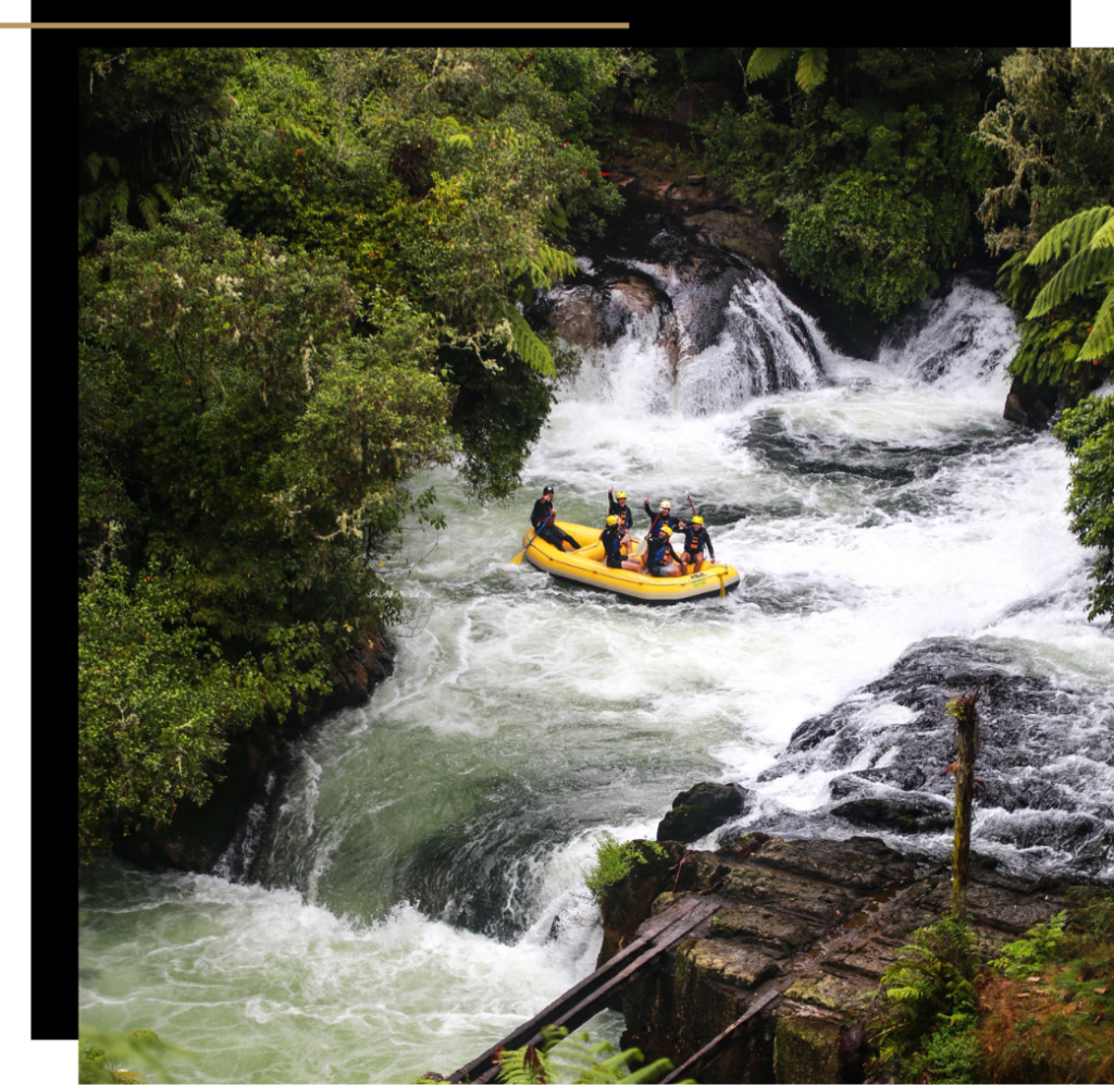 White water rafting in Mexico