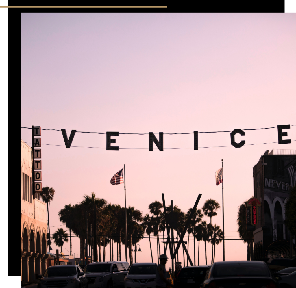 Venice in LA. One of the best US Destinations for a Girls' Trip 