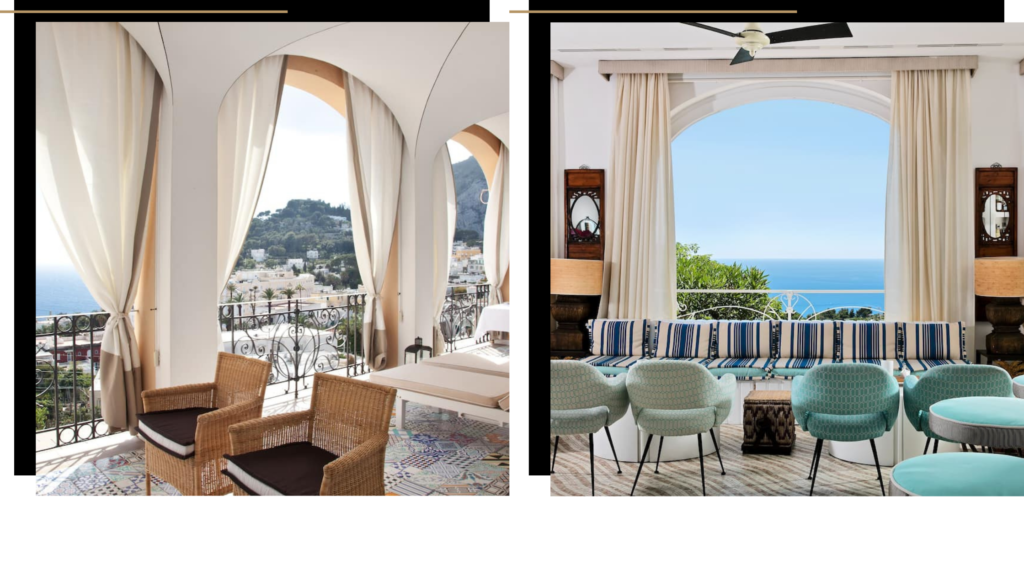 Capri Tiberio, one of the best luxury hotels in Capri 