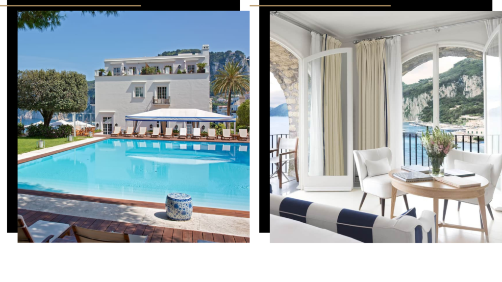 JK Palace, one of the best luxury hotels in Capri 