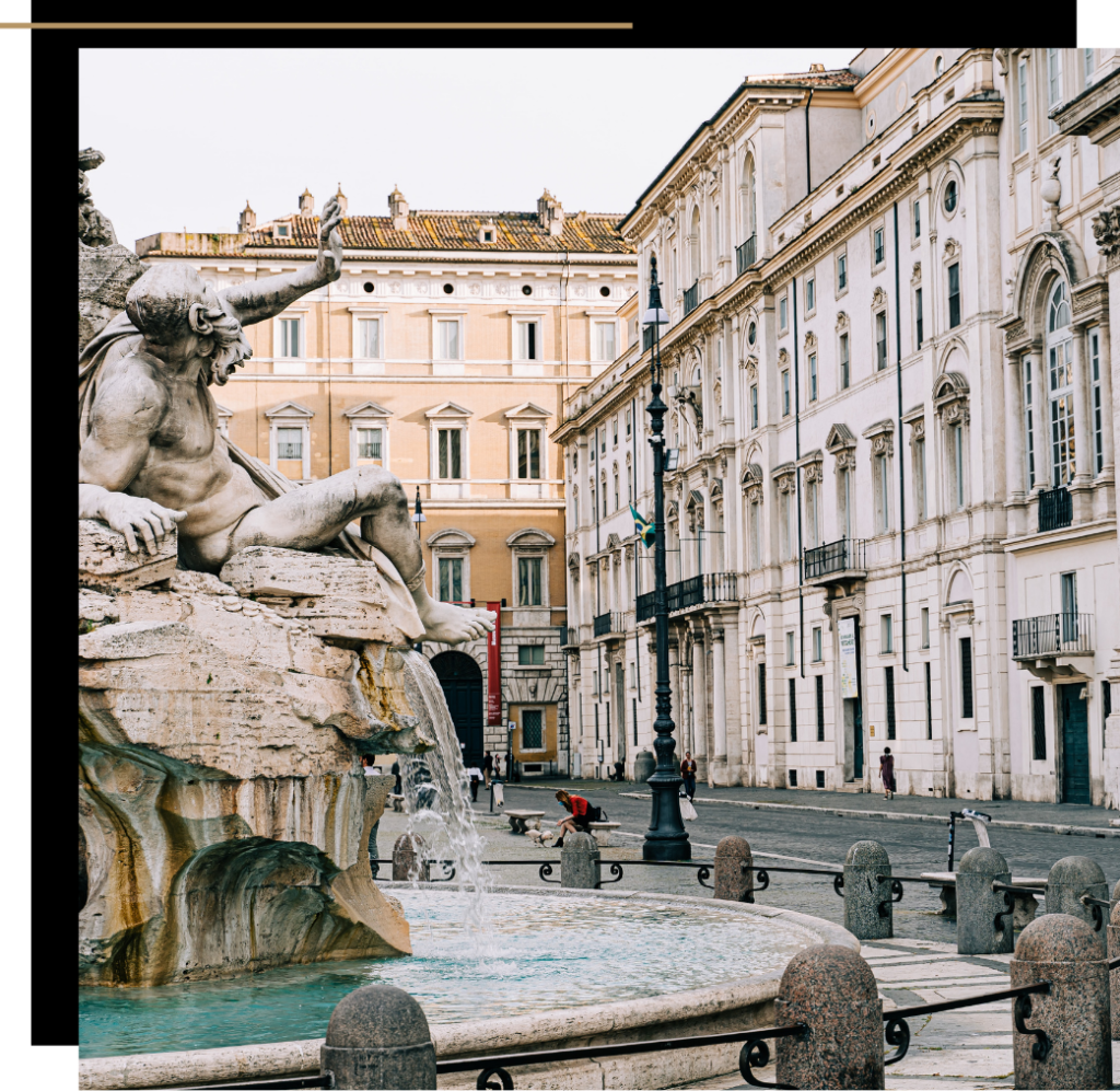 the Piazza Navona, one of the best things to do in Rome