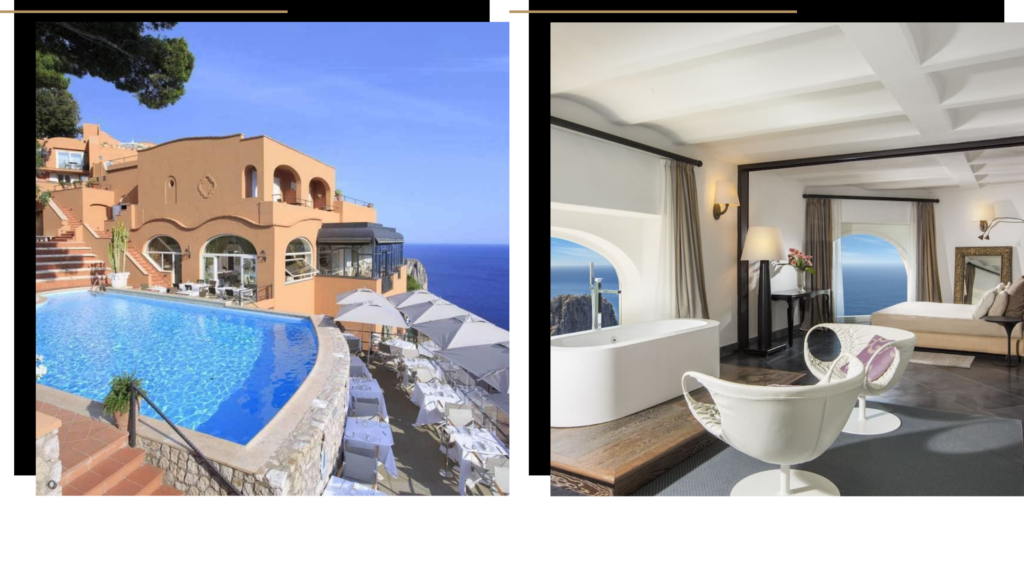 Punta Tragara, one of the best luxury hotels in Capri 