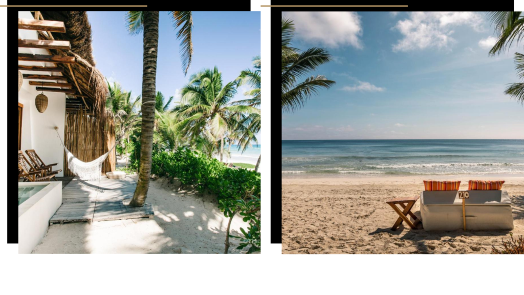 The Beach Tulum, one of the best Destinations for Wellness Content Creators