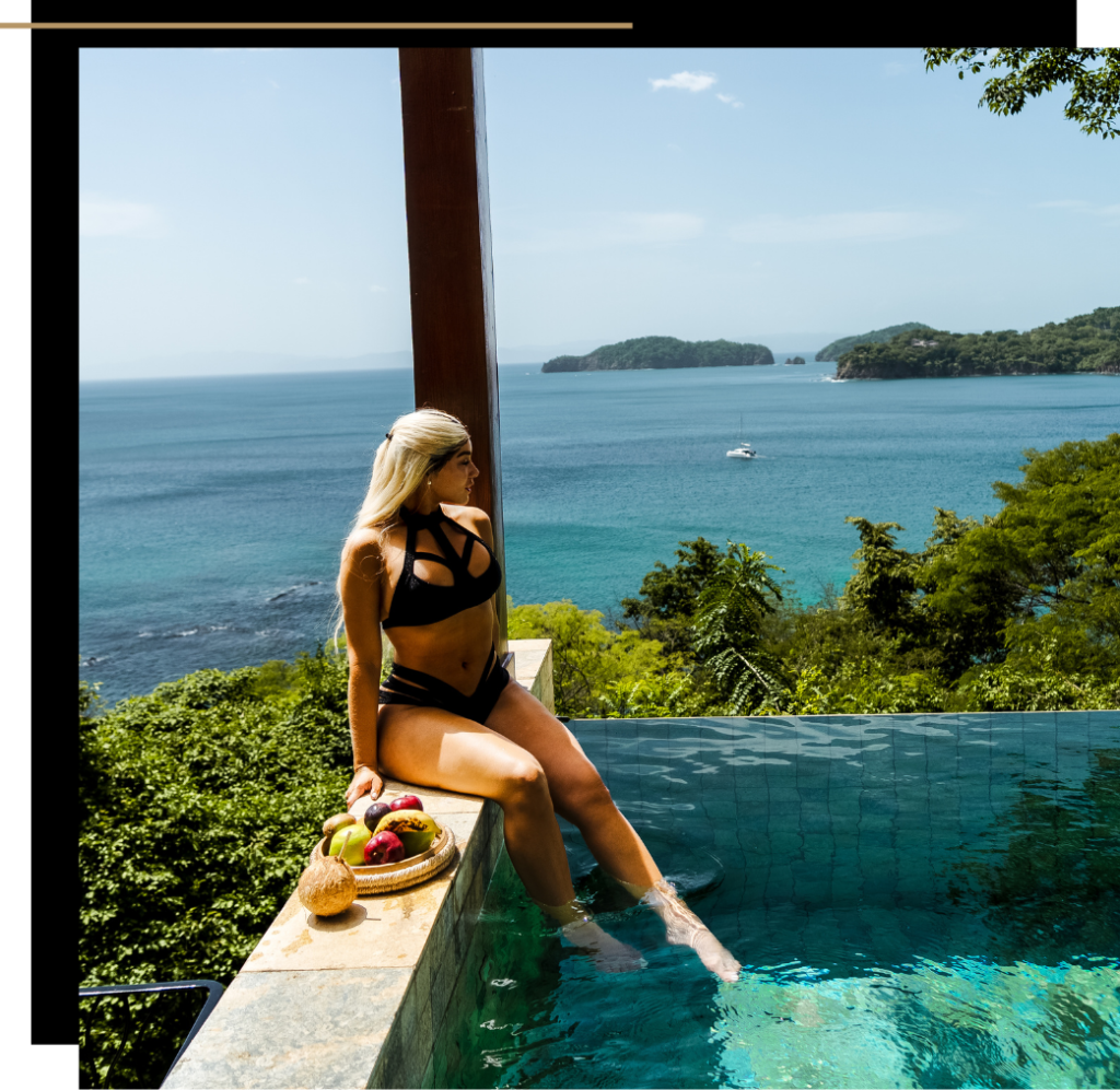 Isabella at Four Seasons Costa Rica, one of the best Destinations for Wellness Content Creators